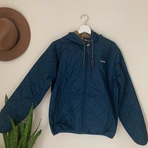 Patagonia Diamond Quilted Bomber Hoody- Men's Small